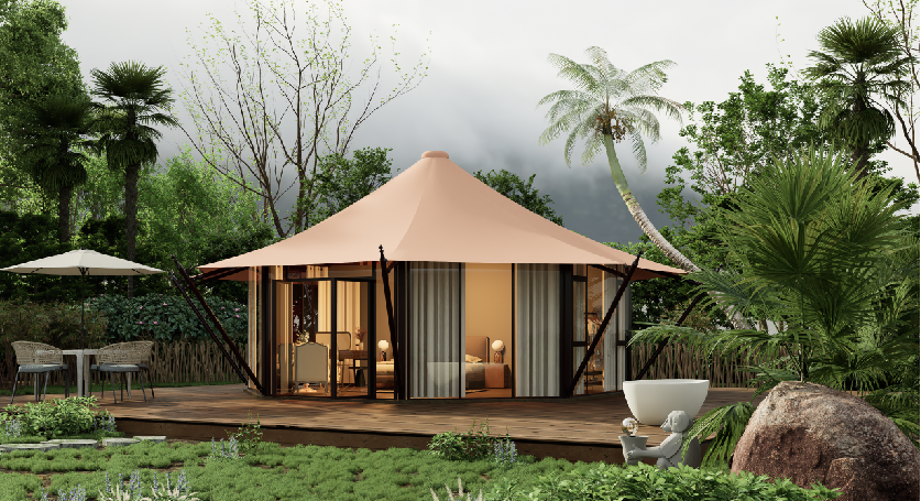 城中区异形篷房定制：专属设计赋能，打造城市户外专属名片